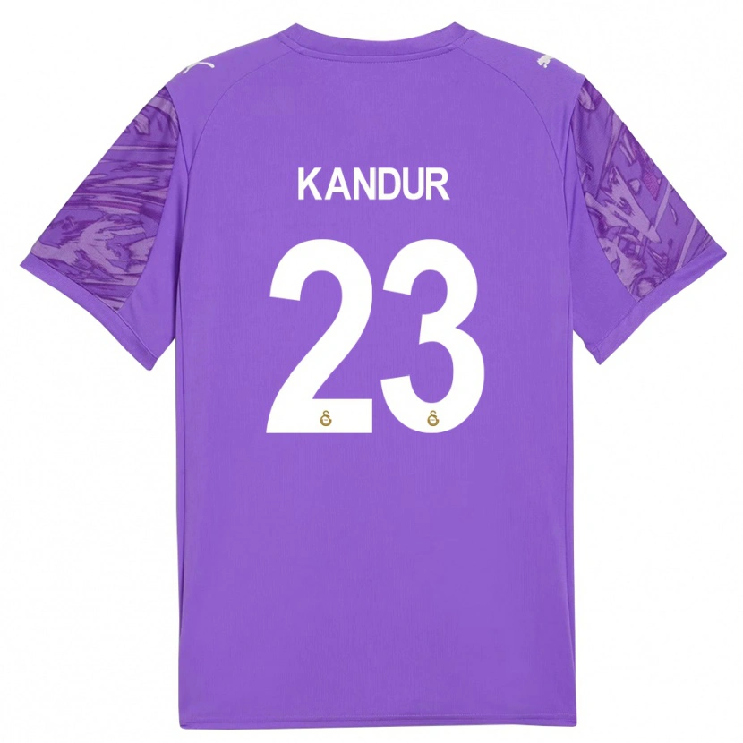 Danxen Heren Müge Kandur #23 Paars Wit Keepersshirt 2025/26 T-Shirt België
