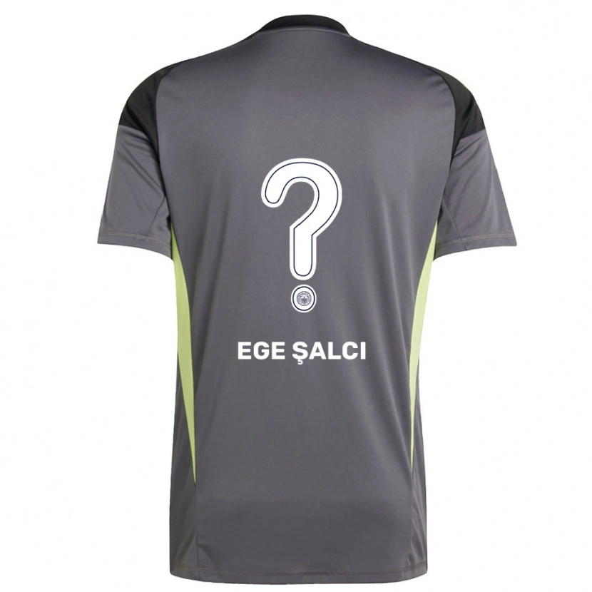 Danxen Heren Yağız Ege Şalcı #0 Dim Grijs Zwart Keepersshirt 2025/26 T-Shirt België