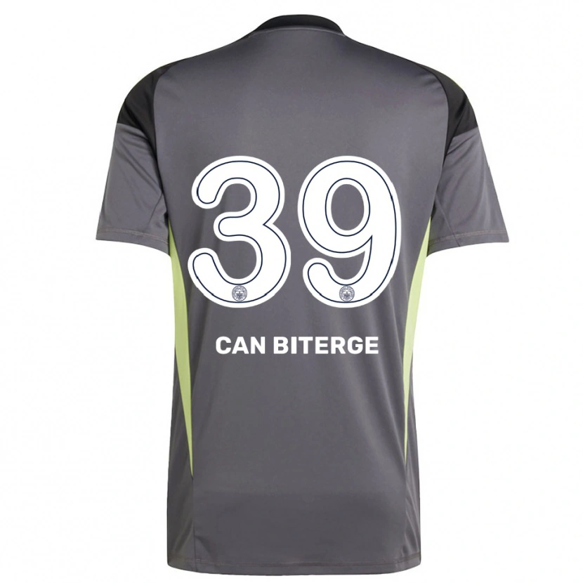 Danxen Heren Engin Can Biterge #39 Dim Grijs Zwart Keepersshirt 2025/26 T-Shirt België
