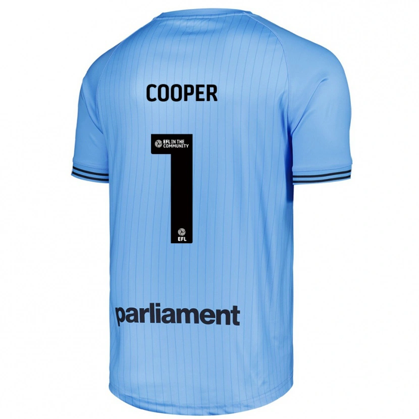 Danxen Dames Murphy Cooper #1 Licht Hemelsblauw Keepersshirt 2025/26 T-Shirt België