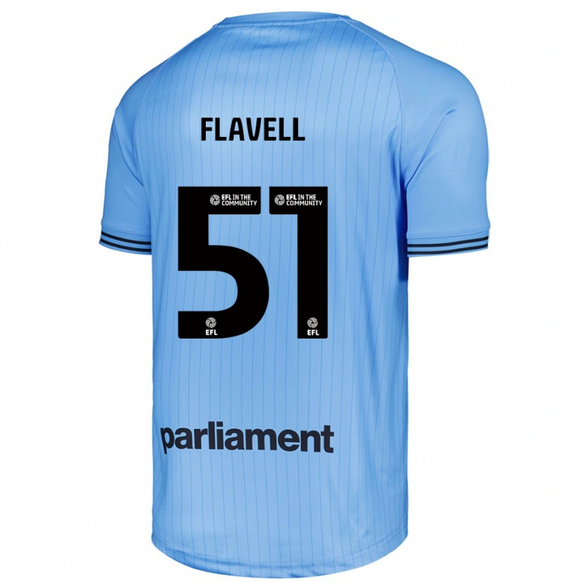 Danxen Dames Kieren Flavell #51 Licht Hemelsblauw Keepersshirt 2025/26 T-Shirt België