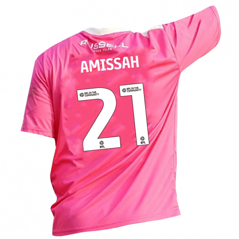 Danxen Dames Jordan Amissah #21 Roze Roze Keepersshirt 2025/26 T-Shirt België