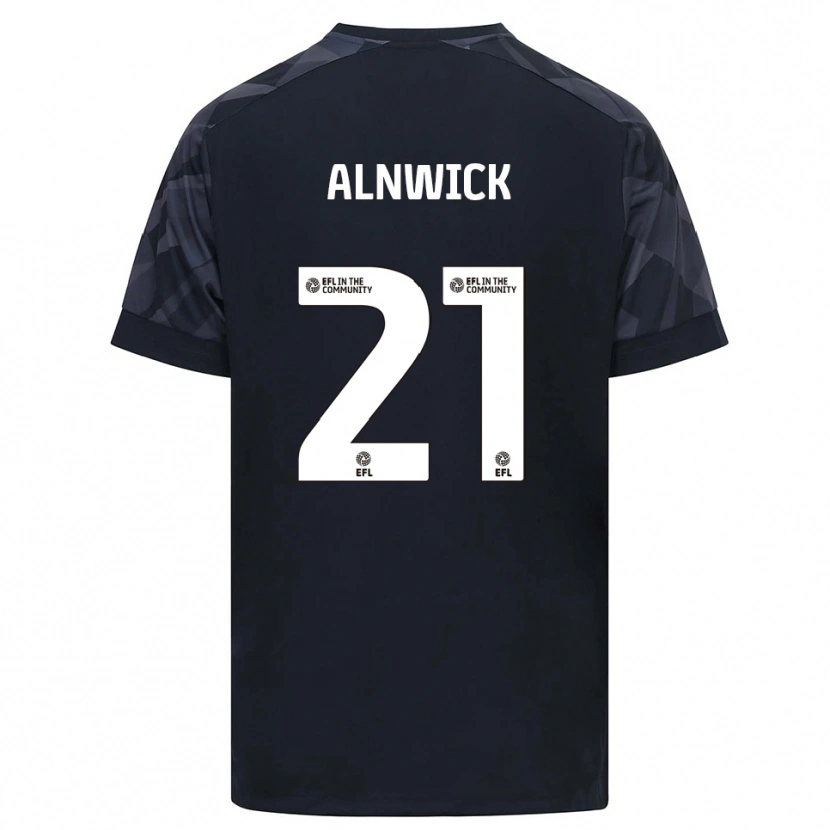 Danxen Dames Jak Alnwick #21 Zwart Wit Keepersshirt 2025/26 T-Shirt België