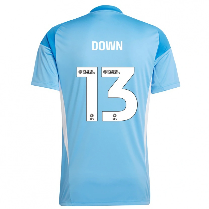 Danxen Dames Sam Down #13 Hemelsblauw Keepersshirt 2025/26 T-Shirt België