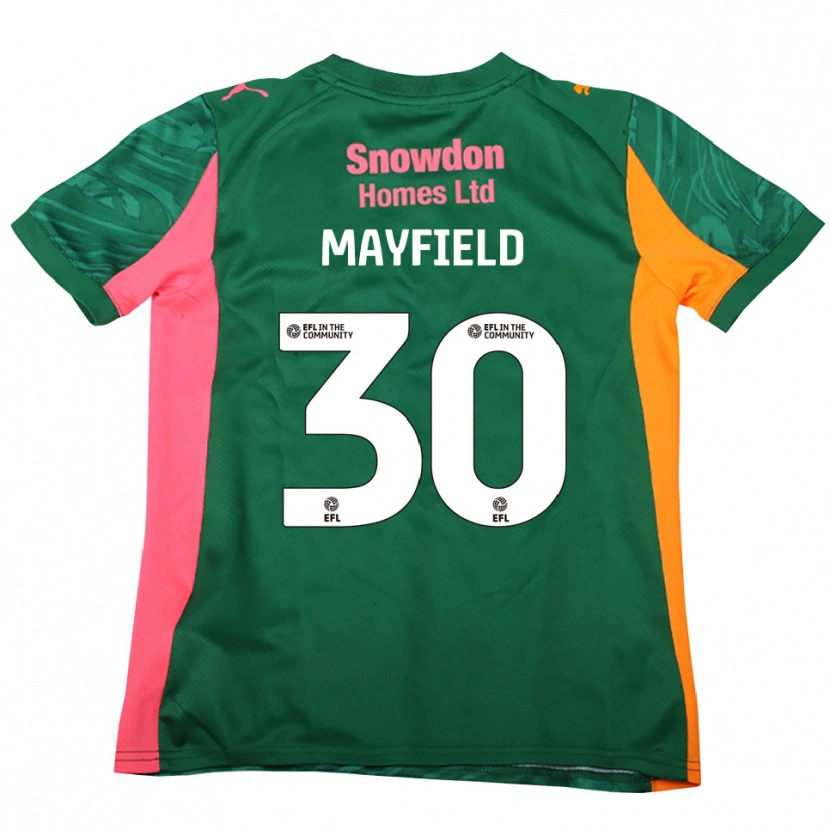 Danxen Dames Holly Mayfield #30 Donkergroen Roze Keepersshirt 2025/26 T-Shirt België