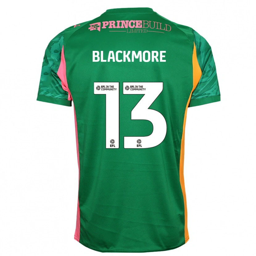 Danxen Dames Will Blackmore #13 Groen Roze Keepersshirt 2025/26 T-Shirt België