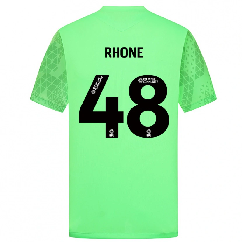 Danxen Dames Matthew Rowley #48 Lichtgroen Keepersshirt 2025/26 T-Shirt België