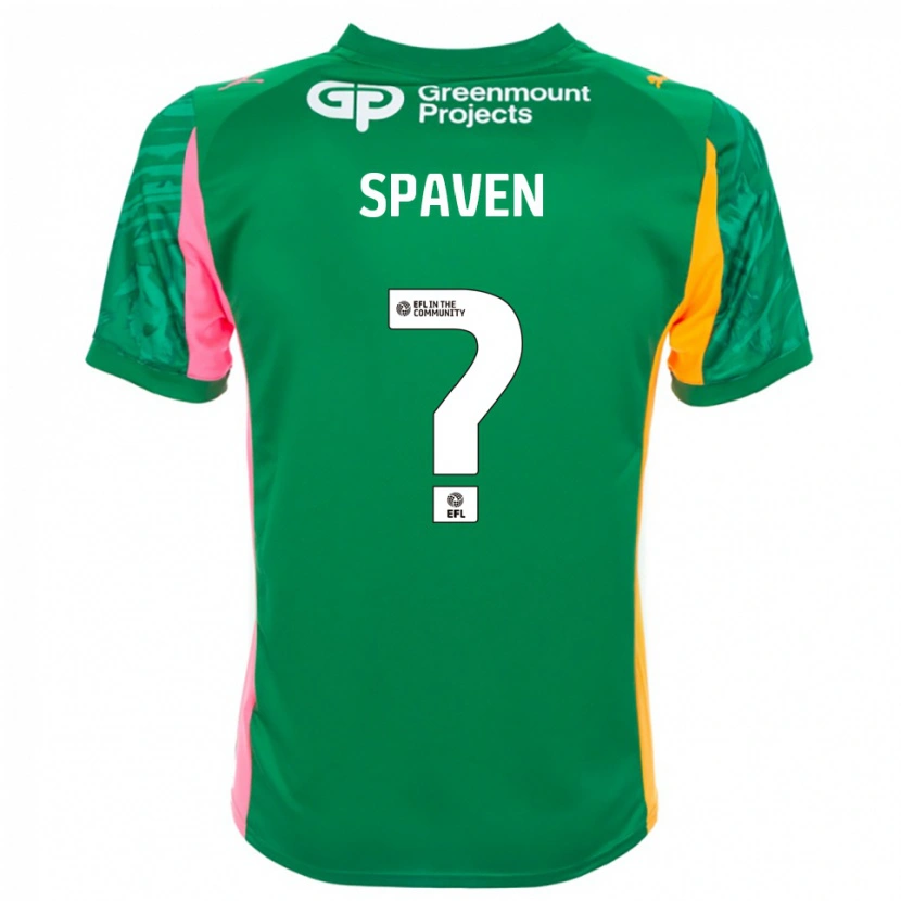 Danxen Dames Jake Spaven #0 Groen Roze Oranje Keepersshirt 2025/26 T-Shirt België
