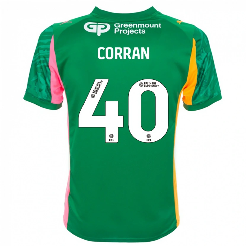 Danxen Dames Matthew Corran #40 Groen Roze Oranje Keepersshirt 2025/26 T-Shirt België