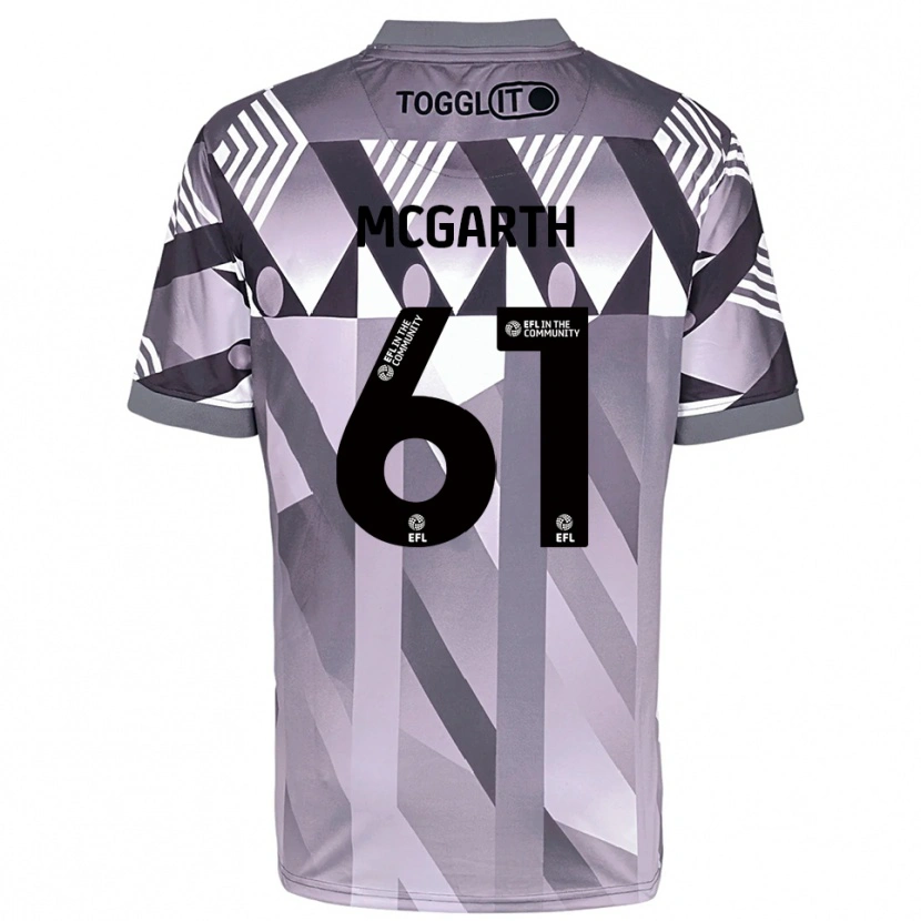 Danxen Dames Ethan McGarth #61 Lichtgrijs Keepersshirt 2025/26 T-Shirt België