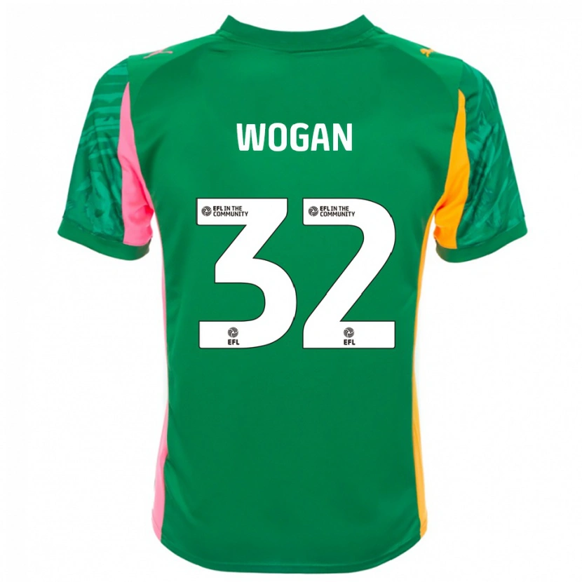Danxen Dames Andrew Wogan #32 Groen Roze Wit Keepersshirt 2025/26 T-Shirt België