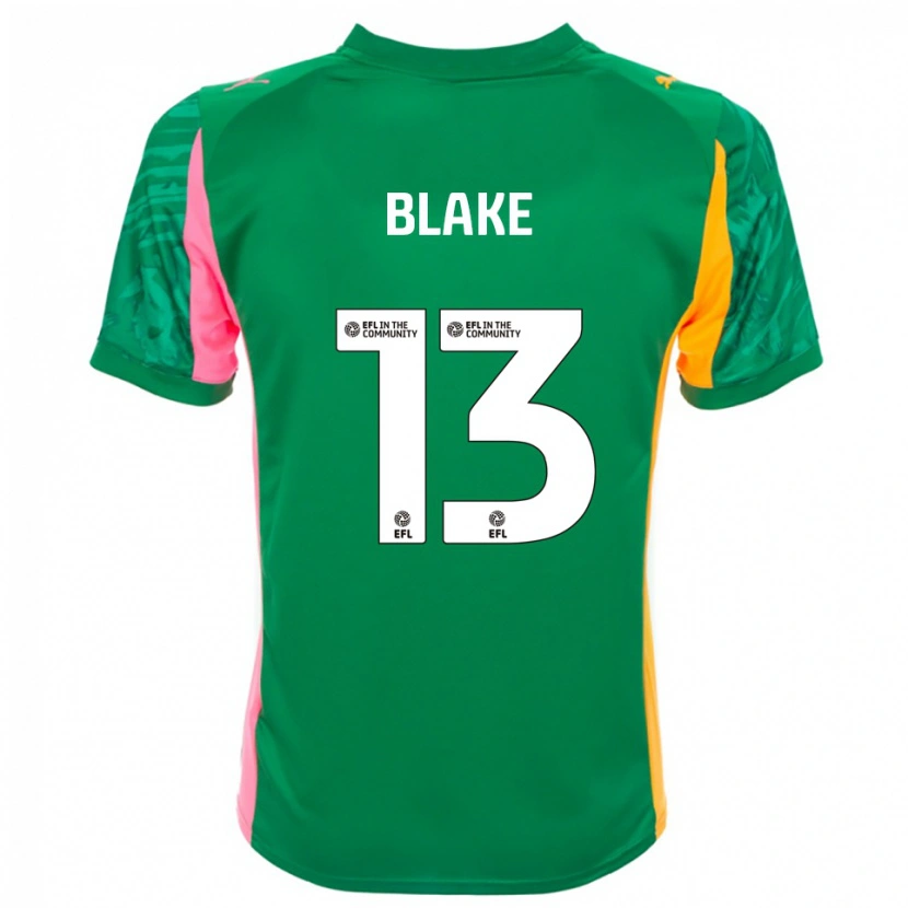 Danxen Dames Billy Blake #13 Groen Roze Wit Keepersshirt 2025/26 T-Shirt België