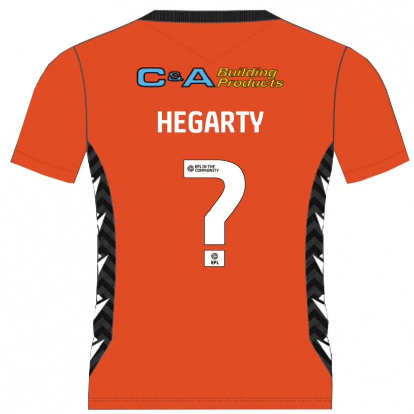 Danxen Dames Fletcher Hegarty #0 Oranje Zwart Keepersshirt 2025/26 T-Shirt België