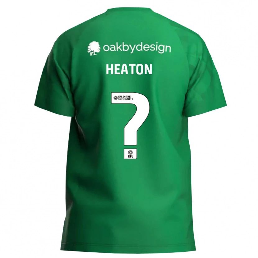 Danxen Dames Alice Heaton #0 Groen Wit Keepersshirt 2025/26 T-Shirt België