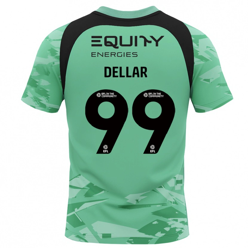 Danxen Dames Megan Dellar #99 Lichtgroen Glack Keepersshirt 2025/26 T-Shirt België