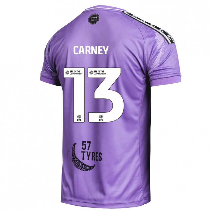 Danxen Dames Jacob Carney #13 Lichtpaars Keepersshirt 2025/26 T-Shirt België