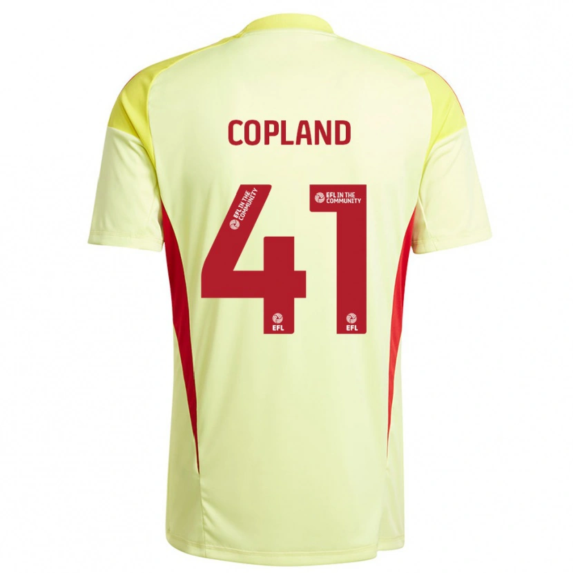 Danxen Dames Jack Copland #41 Lichtgeel Keepersshirt 2025/26 T-Shirt België