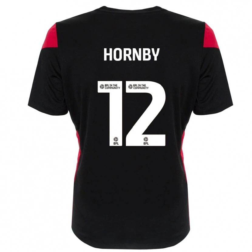Danxen Dames Sam Hornby #12 Zwart Wit Keepersshirt 2025/26 T-Shirt België