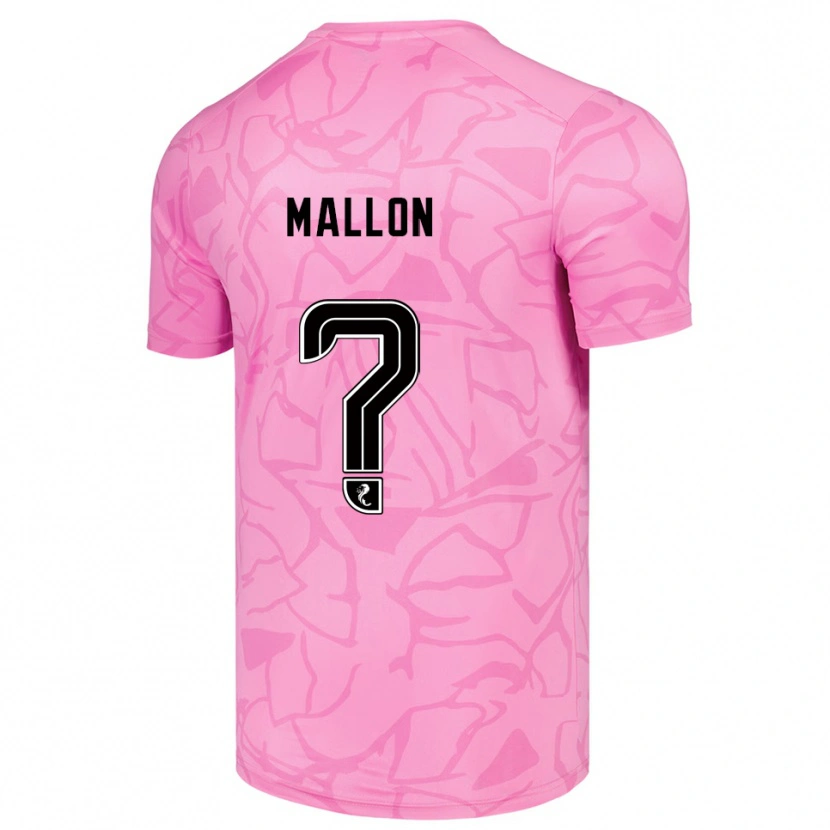 Danxen Dames Ryan Mallon #0 Roze Zwart Keepersshirt 2025/26 T-Shirt België