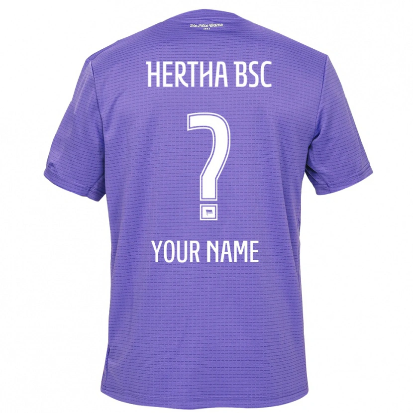Danxen Dames Hertha BSC Paars Wit Keepersshirt 2025/26 T-Shirt België