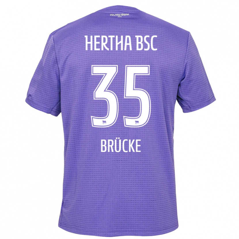 Danxen Dames Marius Gersbeck #35 Paars Wit Keepersshirt 2025/26 T-Shirt België