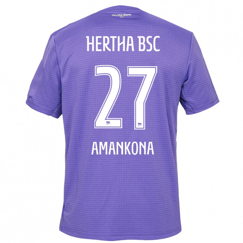 Danxen Dames Nash-Daniel Amankona #27 Paars Wit Keepersshirt 2025/26 T-Shirt België