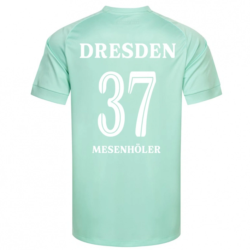 Danxen Dames Daniel Mesenhöler #37 Licht Groen Wit Keepersshirt 2025/26 T-Shirt België