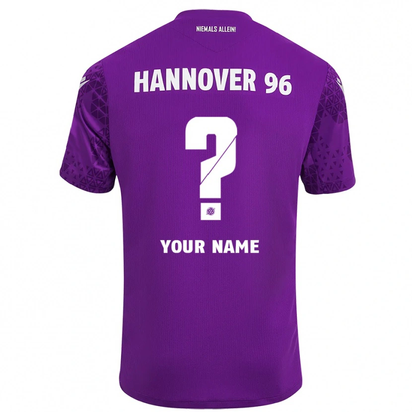 Danxen Dames Hannover 96 Paars Wit Keepersshirt 2025/26 T-Shirt België