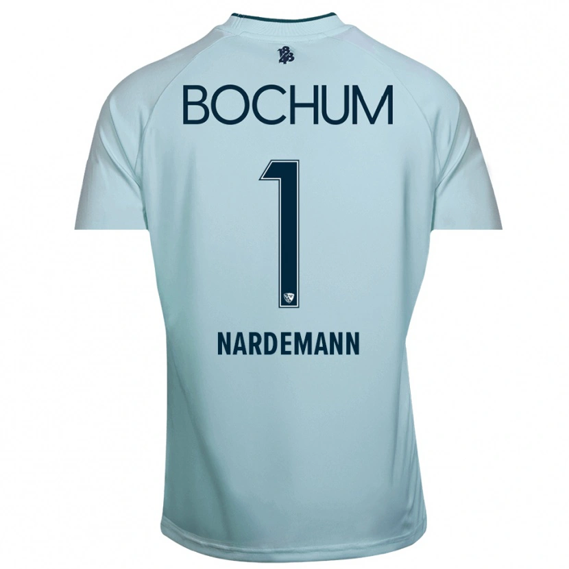 Danxen Dames Kari Närdemann #1 Cyaan-Blauw Keepersshirt 2025/26 T-Shirt België