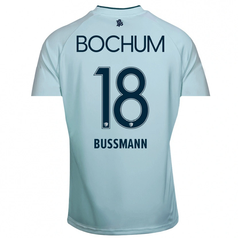 Danxen Dames Benjamin Bußmann #18 Cyaan-Blauw Keepersshirt 2025/26 T-Shirt België