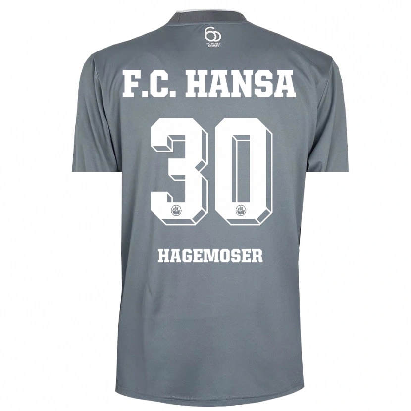 Danxen Dames Max Hagemoser #30 Lichtgrijs Wit Keepersshirt 2025/26 T-Shirt België