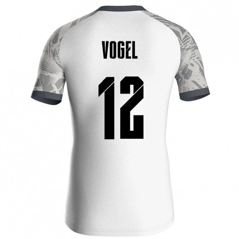 Danxen Dames Colin Vogel #12 Grijs Wit Keepersshirt 2025/26 T-Shirt België