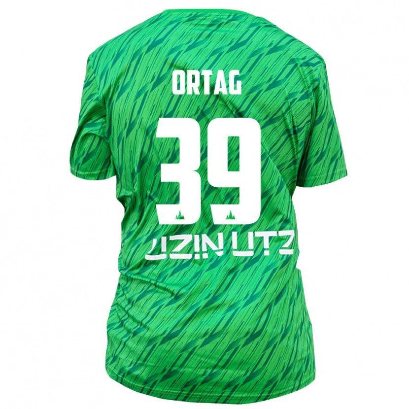 Danxen Dames Christian Ortag #39 Groen Rood Keepersshirt 2025/26 T-Shirt België