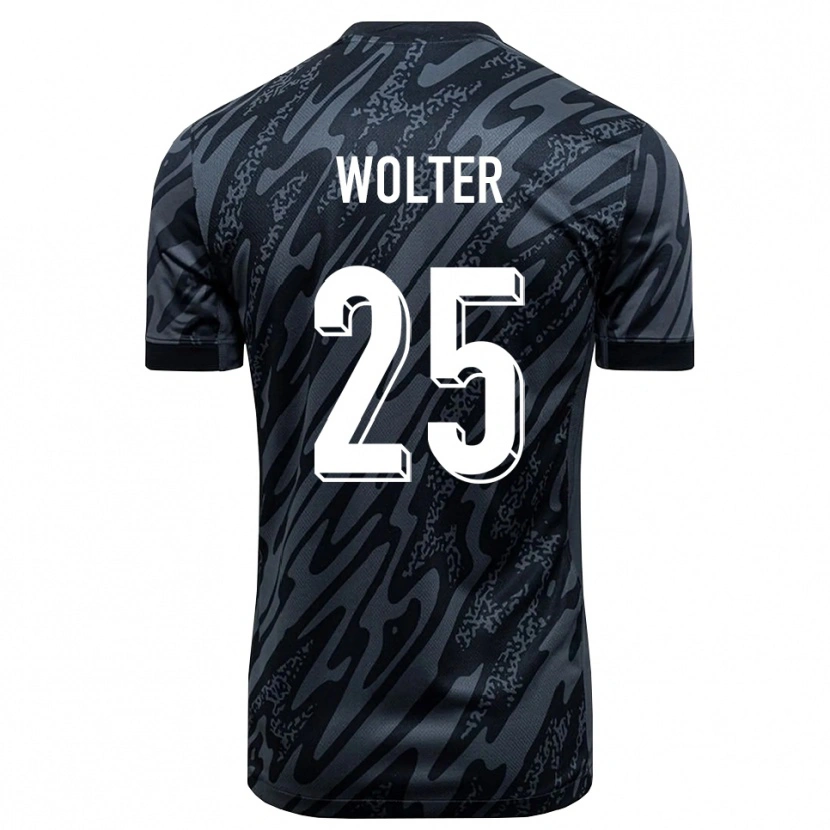 Danxen Dames Fynn Wolter #25 Zwartgrijs Keepersshirt 2025/26 T-Shirt België