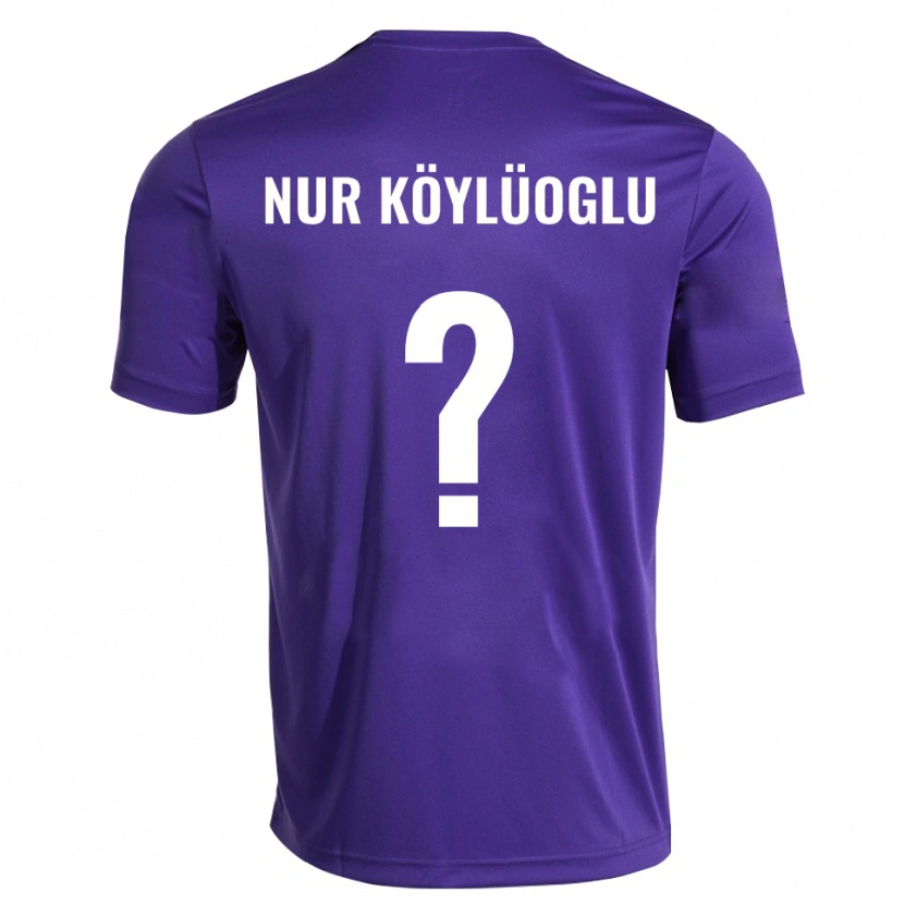 Danxen Dames Zehra Nur Köylüoglu #0 Paars Wit Keepersshirt 2025/26 T-Shirt België