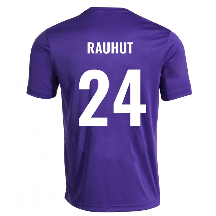 Danxen Dames Kevin Rauhut #24 Paars Wit Keepersshirt 2025/26 T-Shirt België