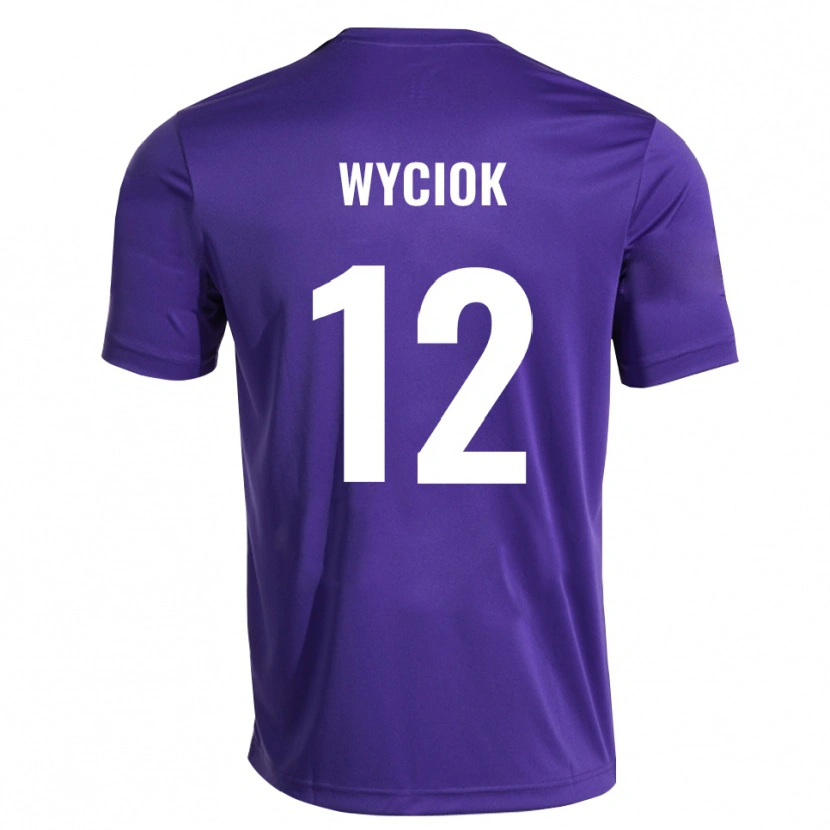 Danxen Dames David Wyciok #12 Paars Wit Keepersshirt 2025/26 T-Shirt België