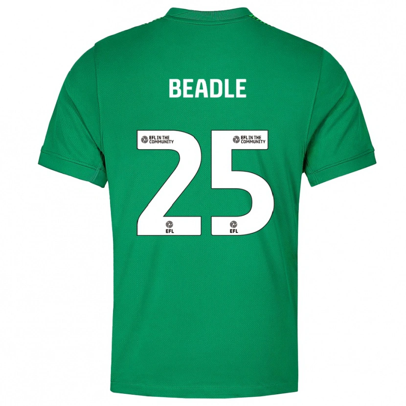 Danxen Dames James Beadle #25 Groen Wit Keepersshirt 2025/26 T-Shirt België