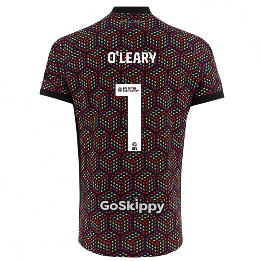Danxen Dames Max O'Leary #1 Zwart Wit Keepersshirt 2025/26 T-Shirt België