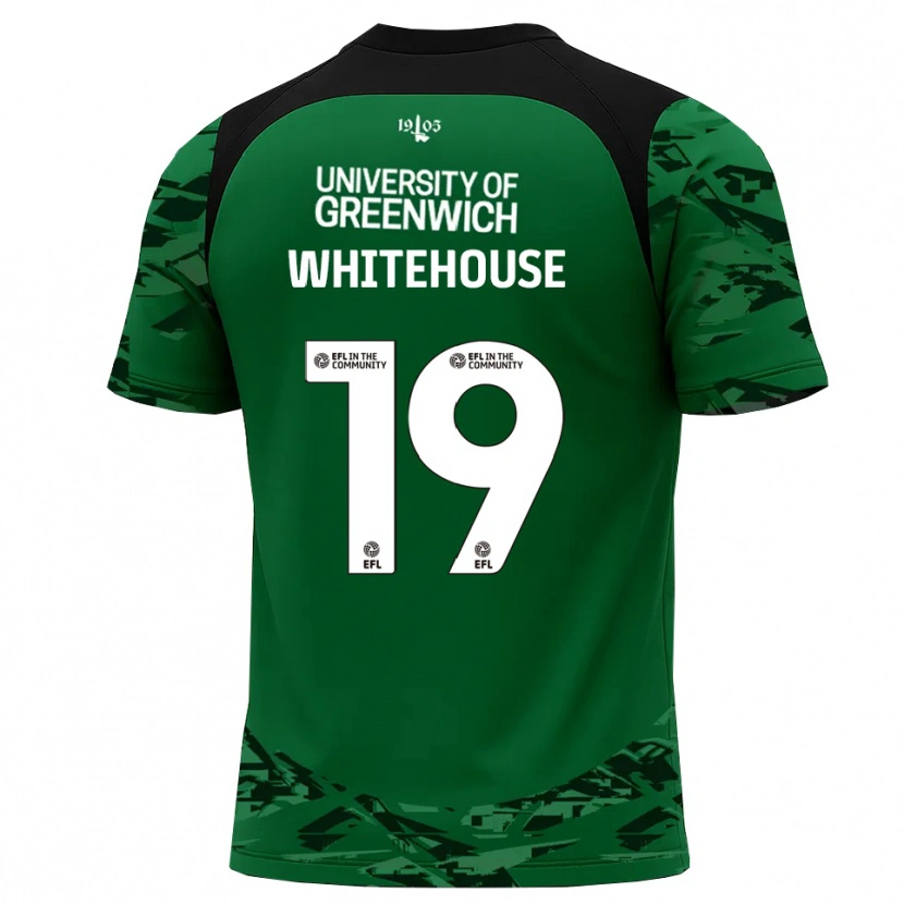 Danxen Dames Sophie Whitehouse #19 Groen Zwart Keepersshirt 2025/26 T-Shirt België
