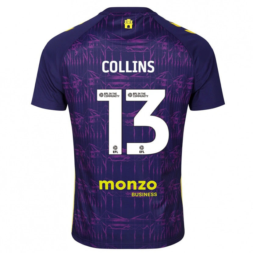 Danxen Dames Ben Wilson #13 Paars Geel Keepersshirt 2025/26 T-Shirt België