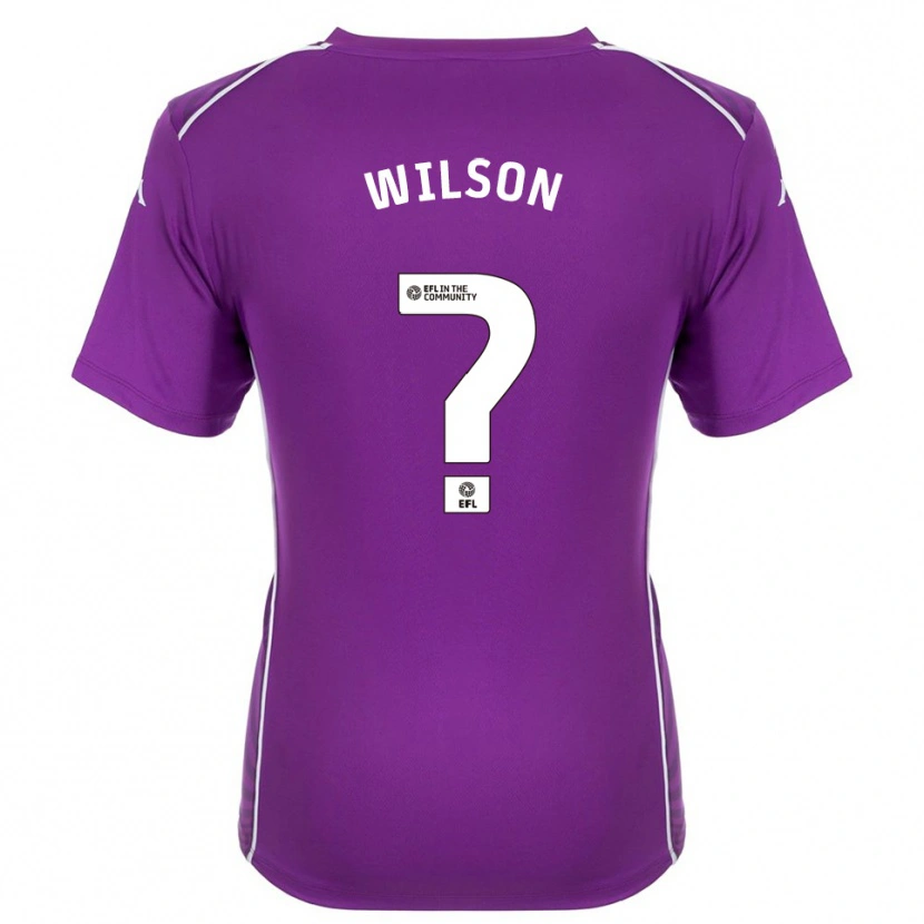 Danxen Dames George Wilson #0 Paars Wit Keepersshirt 2025/26 T-Shirt België