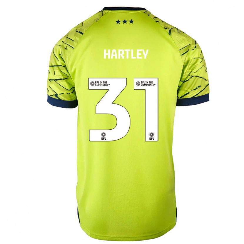 Danxen Dames Laura Hartley #31 Groen Geel Keepersshirt 2025/26 T-Shirt België