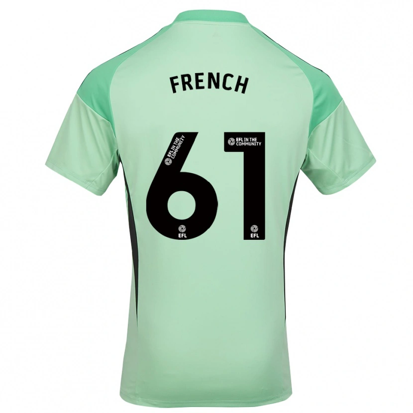 Danxen Dames Harry French #61 Lichtgroen Zwart Keepersshirt 2025/26 T-Shirt België