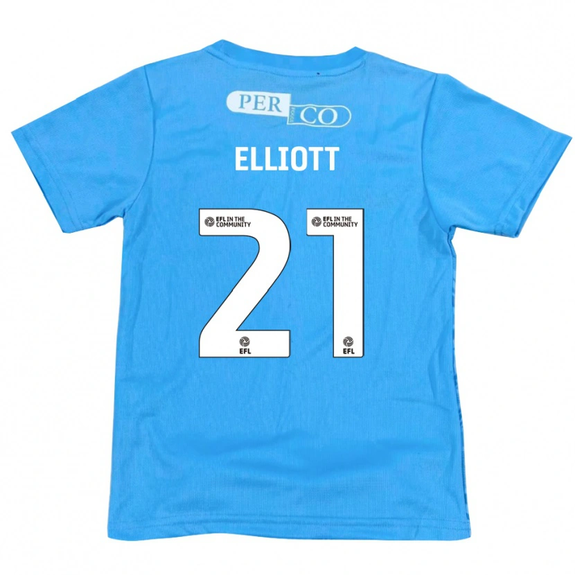 Danxen Dames Felix Elliott #21 Blauw Wit Keepersshirt 2025/26 T-Shirt België