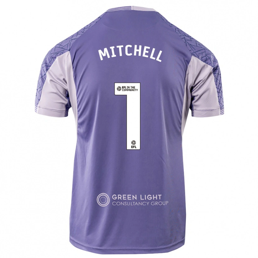 Danxen Dames Rylee Mitchell #1 Licht Paars Keepersshirt 2025/26 T-Shirt België