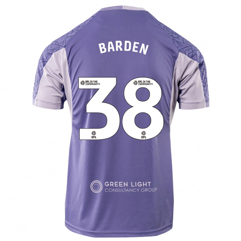 Danxen Dames Daniel Barden #38 Licht Paars Keepersshirt 2025/26 T-Shirt België