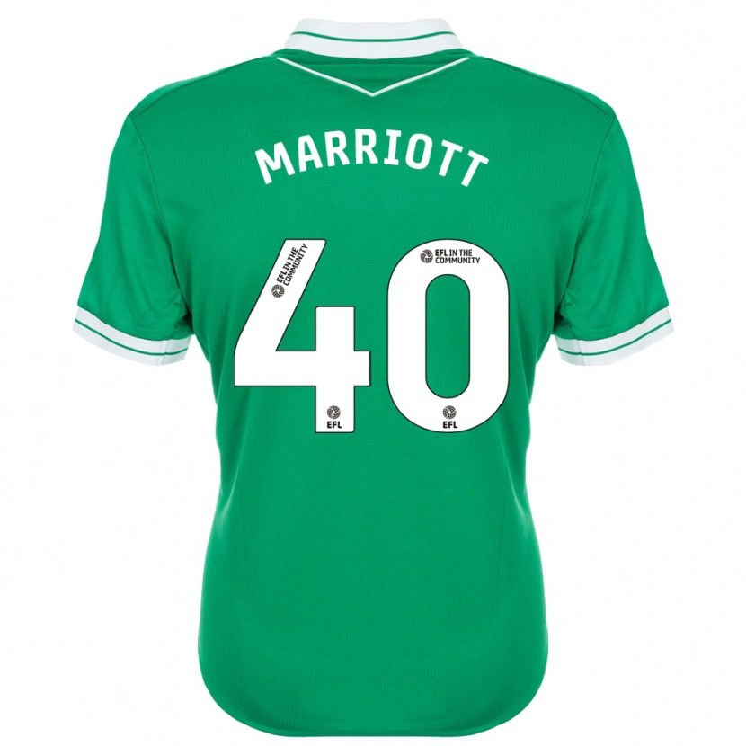 Danxen Dames Monty Marriott #40 Groen Wit Keepersshirt 2025/26 T-Shirt België