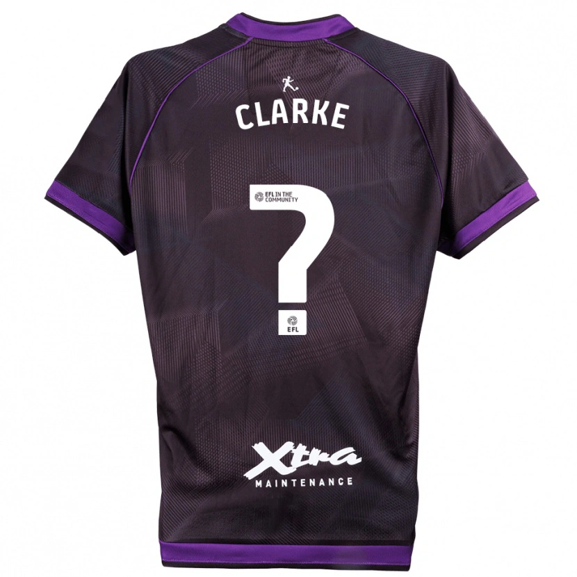 Danxen Dames Kenny Clarke #0 Paars Wit Keepersshirt 2025/26 T-Shirt België