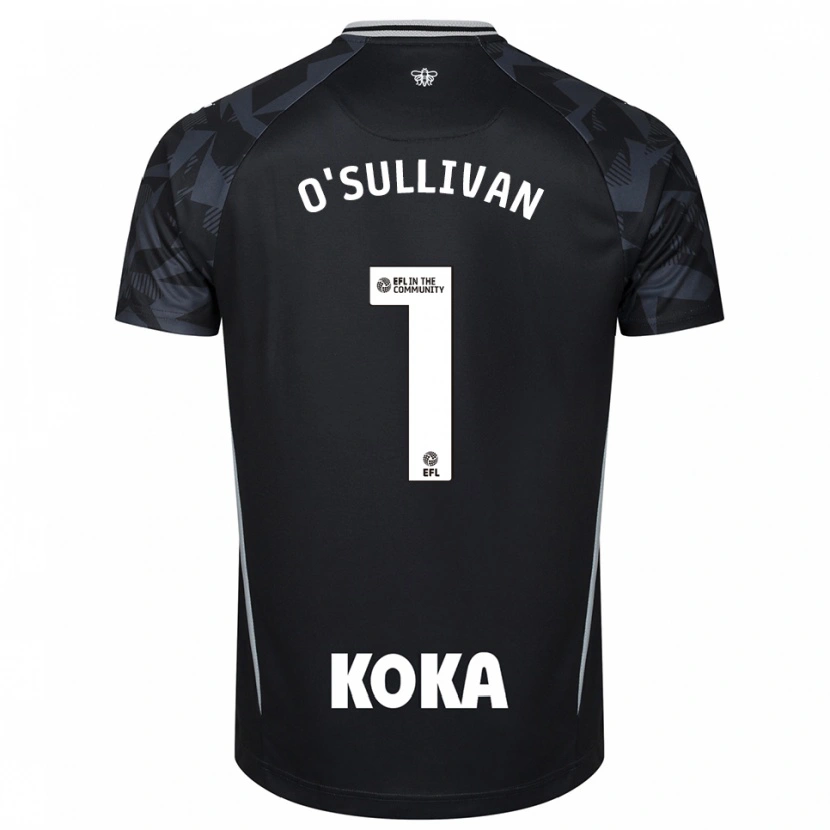 Danxen Dames Maria O'sullivan #1 Zwart Blauw Keepersshirt 2025/26 T-Shirt België
